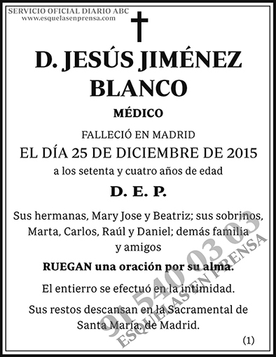 Jesús Jiménez Blanco